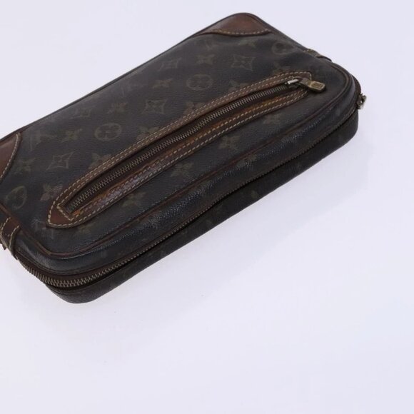 LOUIS VUITTON Monogram Clutch Bag 2Set LV Auth - Picture 15 of 16